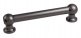 TL12D70-Bk Coquille Tube 70mm Noir Double Tirant (X1)