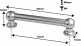 TL12D70 - TUBE LUG - 70MM - DOUBLE ENDED (X1)