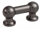TL12S25-BK - TUBE LUG BLACK - 25MM - SINGLE ENDED (X1)