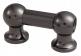 TL12S25-BK - TUBE LUG BLACK - 25MM - SINGLE ENDED (X1)