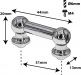 Tl12S31 Tube Lug 31Mm Single Ended X1