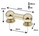 TL13D38-BR TUBE LUG BRASS 38MM DOUBLE ENDED X1