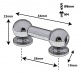 TL13D38 TUBE LUG 38MM DOUBLE ENDED X1