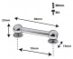 TL13D70 TUBE LUG 70MM DOUBLE ENDED X1