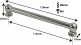 TL1D115 - TUBE LUG - 115MM - DOUBLE ENDED (X1)