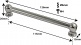 TL1D115 - BELLOTA TUBO - 115MM - DOBLE (X1)