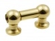 TL1D25-BR - TUBE LUG BRASS - 25MM - DOUBLE ENDED (X1)
