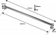 TL1D265 - SPANNBCKCHEN TUBELUG - 265MM - DOPPELTE SPANNSCHRAUBEN (X1)