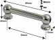 TL1D56-ST - SPANNBCKCHEN TUBELUG SATIN - 56MM - DOPPELTE SPANNSCHRAUBEN (X1)