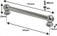 TL1D89-ST - BELLOTA TUBO SATIN - 89MM - DOBLE (X1)