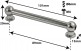 TL1D89 - SPANNBCKCHEN TUBELUG - 89 MM - DOPPELTE SPANNSCHRAUBEN (X1)