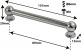 TL1D89 - Coquille Tube - 89mm - Double Tirant (X1)