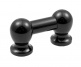 TL1S25-BK - TUBE LUG BLACK - 25MM - SINGLE ENDED (X1)