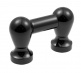 Coquille Tube - 25mm - Noir - Mono Tirant (X1)