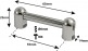 TL2D55 - TUBE LUG - 55MM - DOUBLE ENDED (X1)