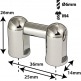 TL2S25B -SPANNBCKCHEN TUBELUG BASSDRUM - 25MM - EINZIGEN SPANNSCHRAUBEN (X1)