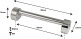 TL3D88 - TUBE LUG - 88MM - DOUBLE ENDED (X1)