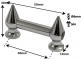 TL4D40 - TUBE LUG - 40MM - DOUBLE ENDED (X1)