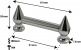 TL4D51 - BELLOTA TUBO - 51MM - DOBLE (X1)