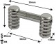 TL5S38B - SPANNBCKCHEN TUBELUG BASSDRUM - 38MM - EINZIGEN SPANNSCHRAUBEN (X1)