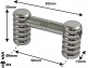 TL5S38B - BELLOTA TUBO BOMBO - 38MM - SIMPLE (X1)