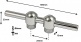 TL6D100 Coquille Tube 25mm Double Tirant (X1)