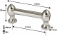 Coquille Tube Grosse Caisse - 51mm - Mono Tirant (X1)
