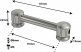 TL8D70 - SPANNBCKCHEN TUBELUG - 70MM - DOPPELTE SPANNSCHRAUBEN (X1)