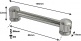 TL8D88 - SPANNBCKCHEN TUBELUG - 88MM - DOPPELTE SPANNSCHRAUBEN (X1)