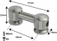 TL8S38 - Coquille Tube - 38mm - Mono Tirant (X1)