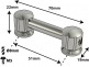 TL8S51 - TUBE LUG - 51MM - SINGLE ENDED (X1)