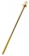 TRC-102W-BR - 102MM TENSION ROD BRASS WITH WASHER - 7/32
