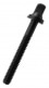 TRC-42W-BK - 42MM TENSION ROD BLACK WITH WASHER - 7/32