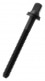 TRC-47W-BK - 47MM TENSION ROD BLACK WITH WASHER - 7/32