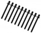 TRC-52W-BK - 52MM TENSION ROD BLACK WITH WASHER - 7/32