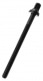 TRC-65W-BK - 65MM TENSION ROD BLACK WITH WASHER - 7/32