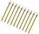 TRC-65W-BR - 65MM TENSION ROD BRASS WITH WASHER - 7/32