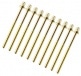 TRC-75W-BR - 75MM TENSION ROD BRASS WITH WASHER - 7/32