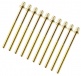TRC-75W-BR - 75MM GOLDFARBENE SPANNSCHRAUBEN MIT WASHER - GEWINDE 7/32
