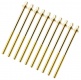 TRC-90W-BR - 90MM GOLDFARBENE SPANNSCHRAUBEN MIT WASHER - GEWINDE 7/32