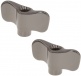 WN8-4 - Cymbal Wing Nut M8 (x2) - Black