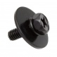 WSC4-11BK - M4 11MM - MOUNTING SCREW FOR WOODEN SHELL - BLACK (X10)