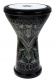 EAB-E-BK - ALU BASS DOUMBEK - ENGRAVED BLACK