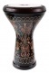 COPPER DOUMBEK - ENGRAVED BLACK