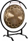 Stand de gong rond (max. 24