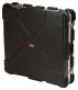 MUSIC MIXER CASES ATA STYLE UTILITY CASE WITH CORNER CLEATS BLACK