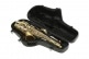 MUSIC WIND INSTRUMENTS CASES CONTOURED PRO TENOR SAX CASE BLACK