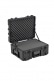 3R2217-10B-CW - UNIVERSAL WATERPROOF ROTO-MOLDED CASE 558 X 431 X 266 (191+76) MM WITH FOAM & WHEE