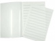 BLOC PAPIER MUSIQUE - 12 PORTEES - 100 FEUILLES