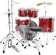 Stagestar Entry Drum Kits ST52H6-CDS Stage 22 CANDY RED SPARKLE